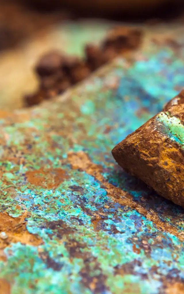 Visite de la mine de Nickel - Thio