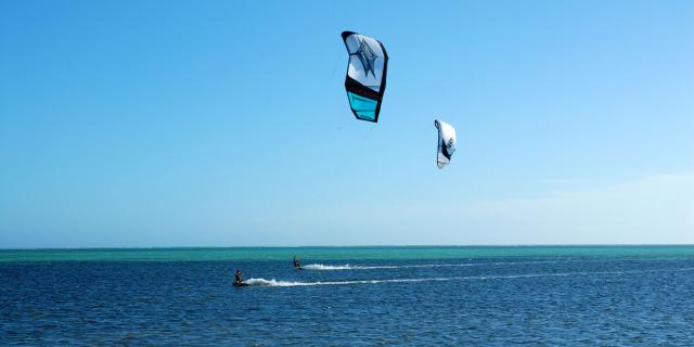 Kitesurf à Poé - Bourail
