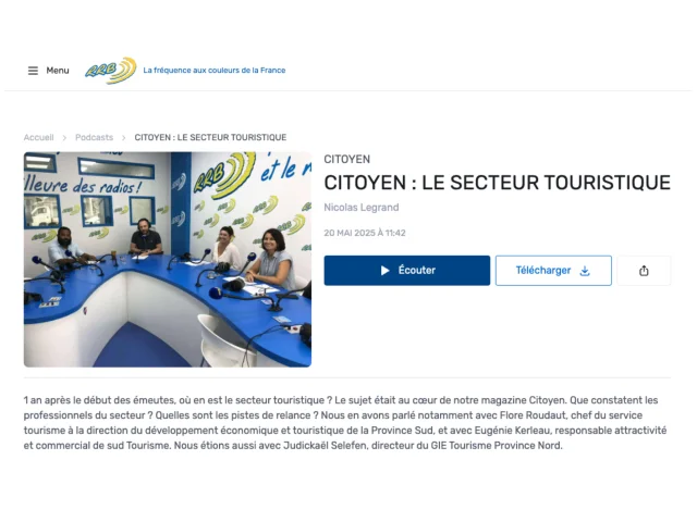 RRB - Citoyen Le Secteur Touristique - 20 Mai