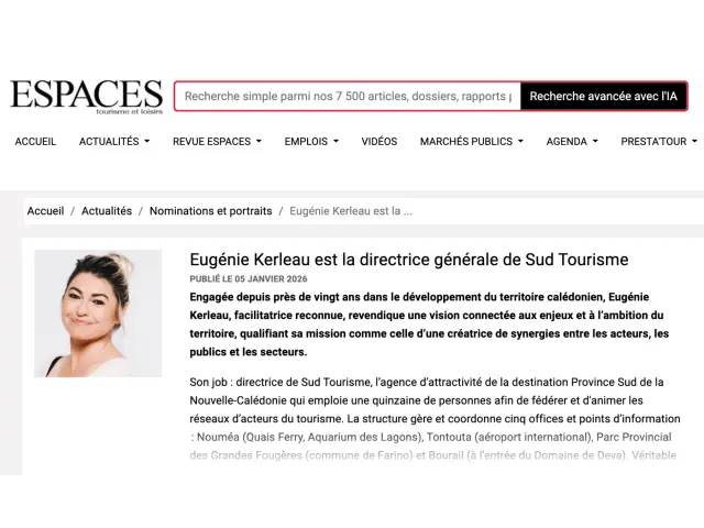 Espaces Tourisme Et Loisirs 05 Janvier