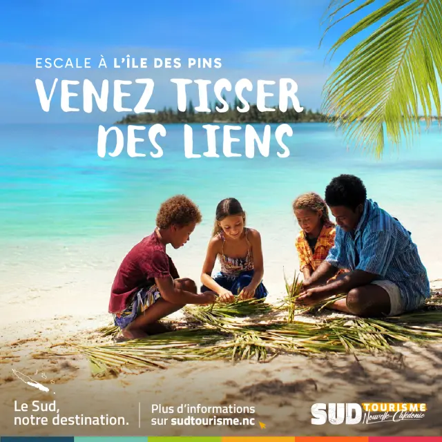 Campagne Ile des Pins - Janvier / Février - Visuel Tisser des Liens