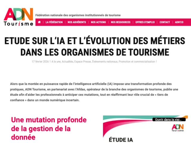 Adn Tourisme 17 Fevrier 2026