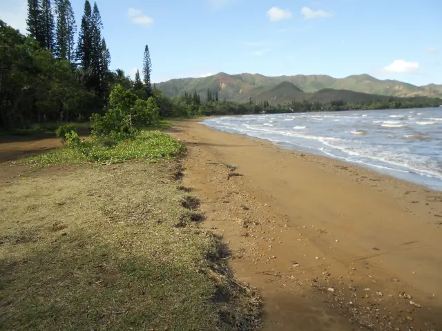 Plage De La Baie De Plum Province Sud