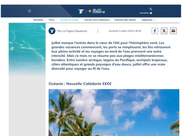 Figaro Nautisme 3 Juillet 2026