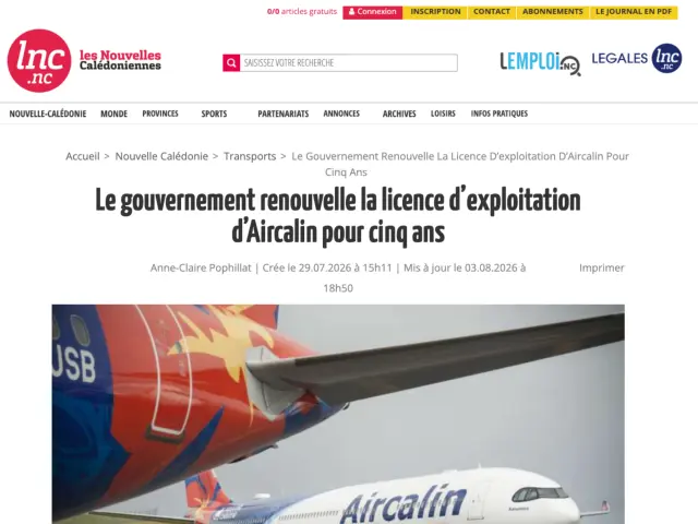 Lnc 29 Juillet 2026